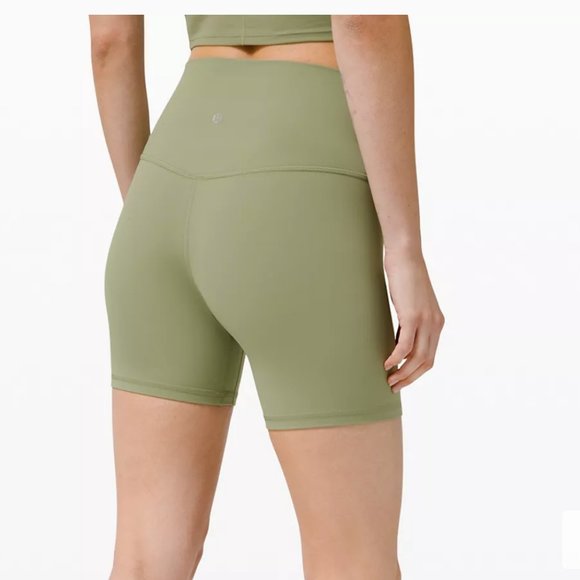 lululemon athletica Pants - NWT LULULEMON Align 6" Bike Short Rosemary Green 4